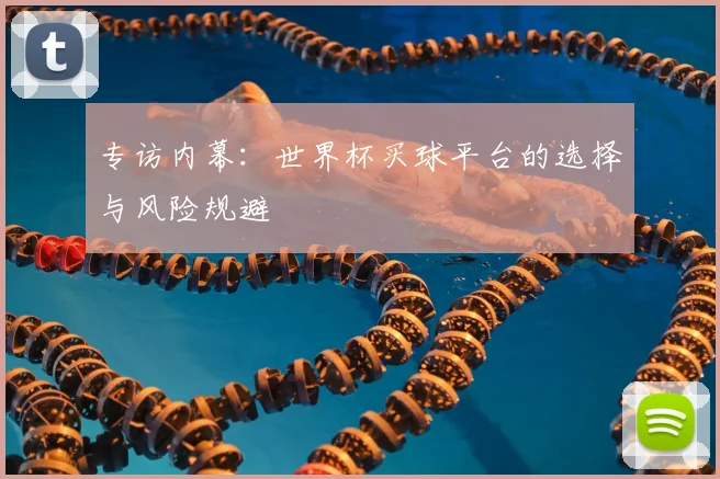 专访内幕：世界杯买球平台的选择与风险规避